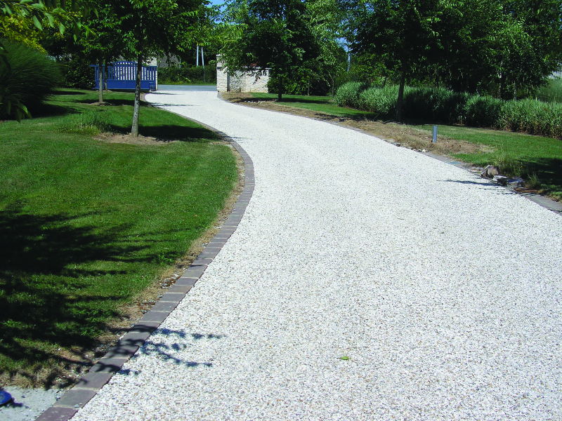 Dalle NIDAGRAVEL 129 Blanc 120x80x2,9 - Zoom2